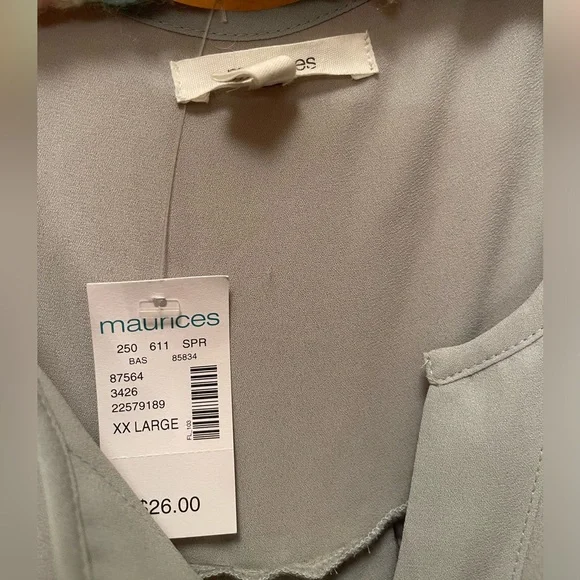 NEW! • Maurice’s • Lightweight Versatile Flowy Tank Top | XXL - Picture 5 of 5